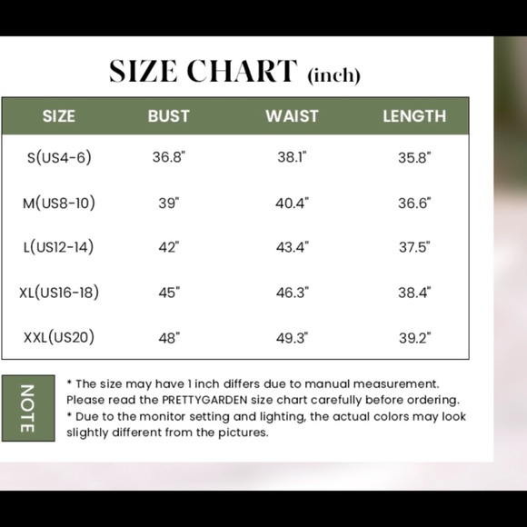 NWT Prettygarden Floral Boho Mini Dress Size Medium - Picture 8 of 8